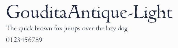 GouditaAntique-Light預覽圖