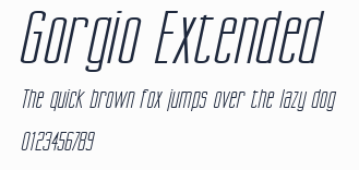 Gorgio Extended預覽圖
