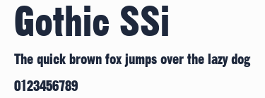 Gothic SSi預覽圖