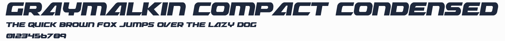 Graymalkin Compact Condensed