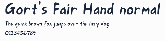 Gort's Fair Hand normal預覽圖