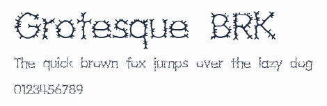 Grotesque BRK預覽圖