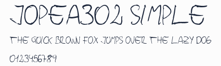 jopea302 Simple預覽圖