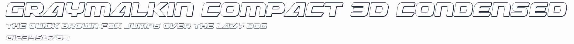 Graymalkin Compact 3D Condensed