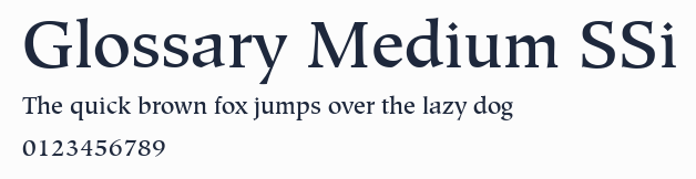 Glossary Medium SSi預覽圖