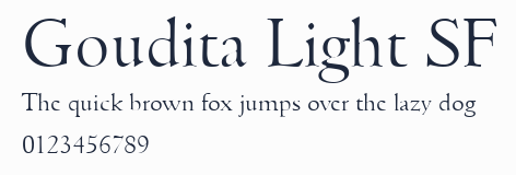 Goudita Light SF預覽圖
