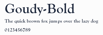Goudy-Bold預覽圖