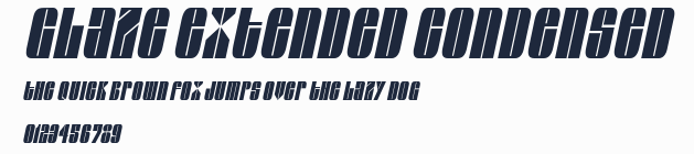Glaze Extended Condensed預覽圖