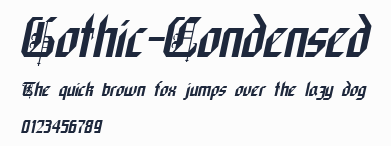 Gothic-Condensed
