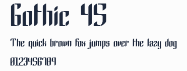 Gothic 45預覽圖