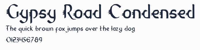 Gypsy Road Condensed預覽圖