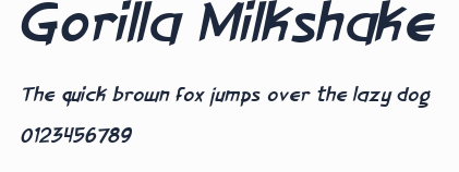 Gorilla Milkshake