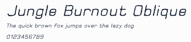 Jungle Burnout Oblique預覽圖