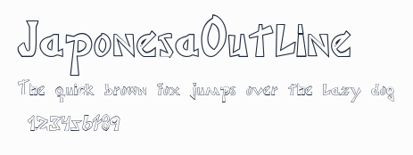 JaponesaOutline預覽圖