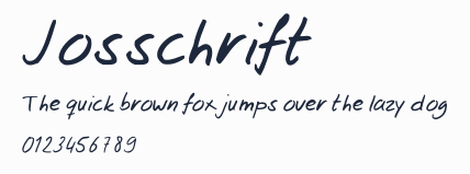 Josschrift預覽圖