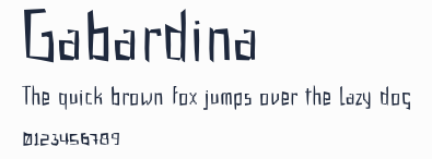 Gabardina預覽圖
