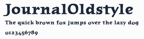 JournalOldstyle預覽圖