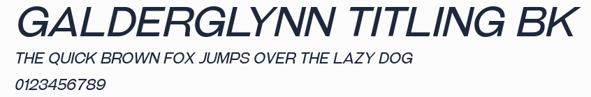 Galderglynn Titling Bk預覽圖