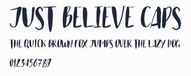 Just Believe Caps預覽圖