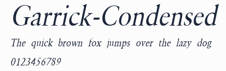 Garrick-Condensed