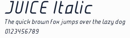 JUICE Italic預覽圖