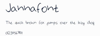Jannafont
