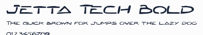 Jetta Tech Bold預覽圖