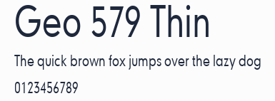 Geo 579 Thin預覽圖