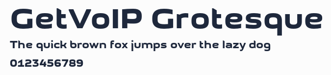 GetVoIP Grotesque預覽圖
