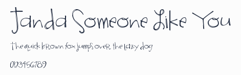 Janda Someone Like You預覽圖
