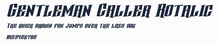 Gentleman Caller Rotalic預覽圖