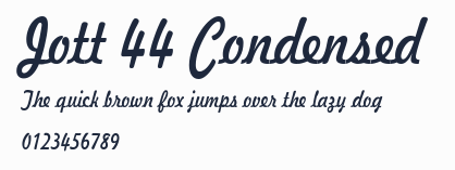 Jott 44 Condensed預覽圖