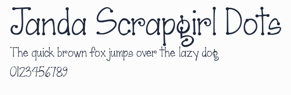 Janda Scrapgirl Dots預覽圖