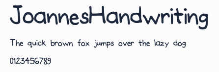 JoannesHandwriting預覽圖