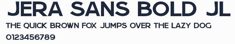 Jera Sans Bold JL預覽圖