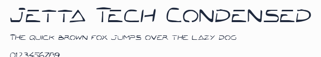 Jetta Tech Condensed預覽圖
