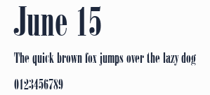 June 15