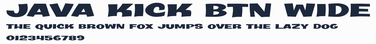 Java Kick BTN Wide