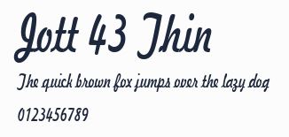 Jott 43 Thin預覽圖