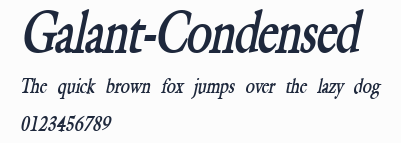 Galant-Condensed
