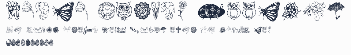 Janda Spring Doodles預覽圖