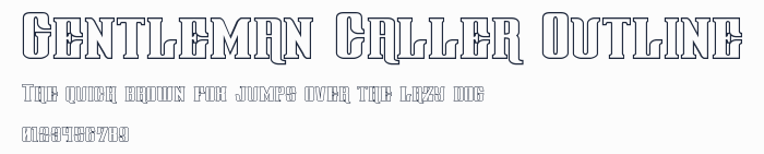 Gentleman Caller Outline預覽圖