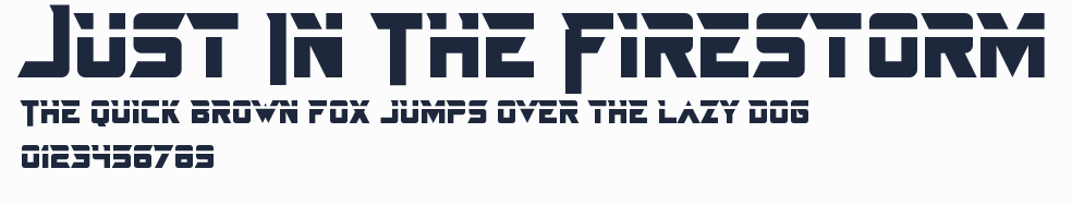 Just In The Firestorm預覽圖