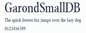 GarondSmallDB預覽圖