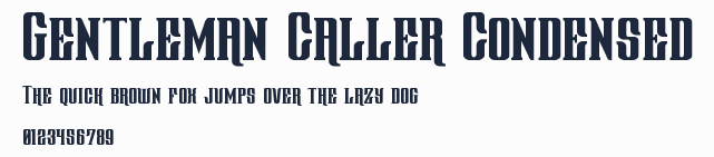 Gentleman Caller Condensed預覽圖