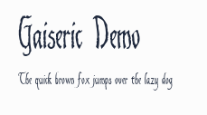 Gaiseric Demo預覽圖