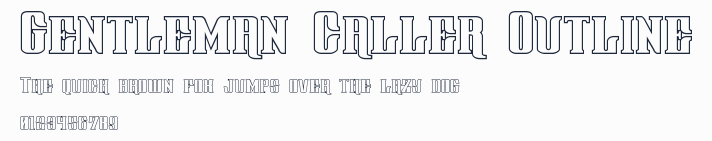 Gentleman Caller Outline預覽圖
