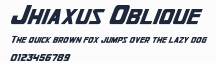 Jhiaxus Oblique預覽圖