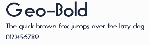 Geo-Bold預覽圖