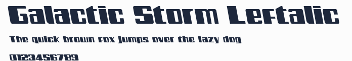 Galactic Storm Leftalic預覽圖